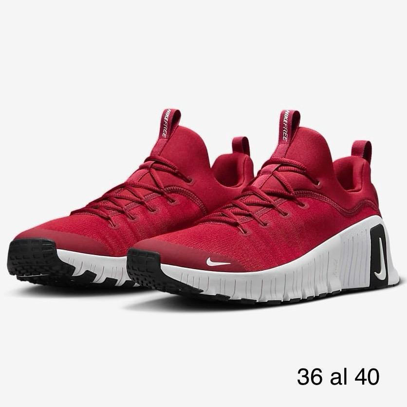 TENIS NIKE METCON ROJOS