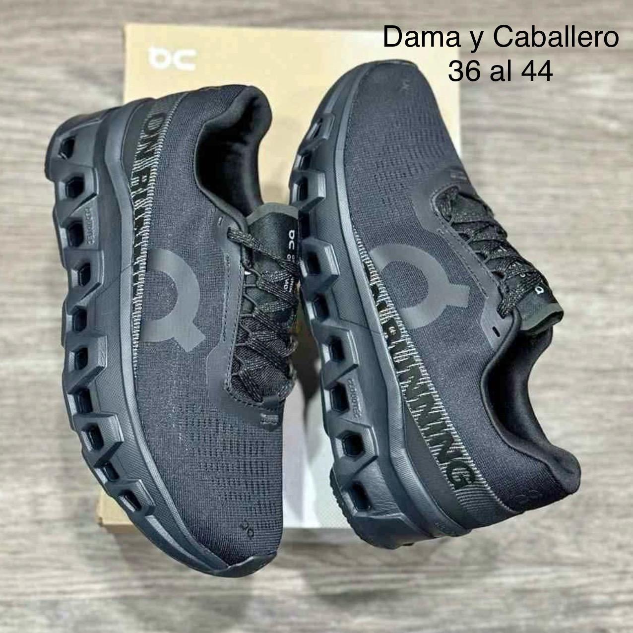 TENIS ON MONSTERSCLOUD NEGRO