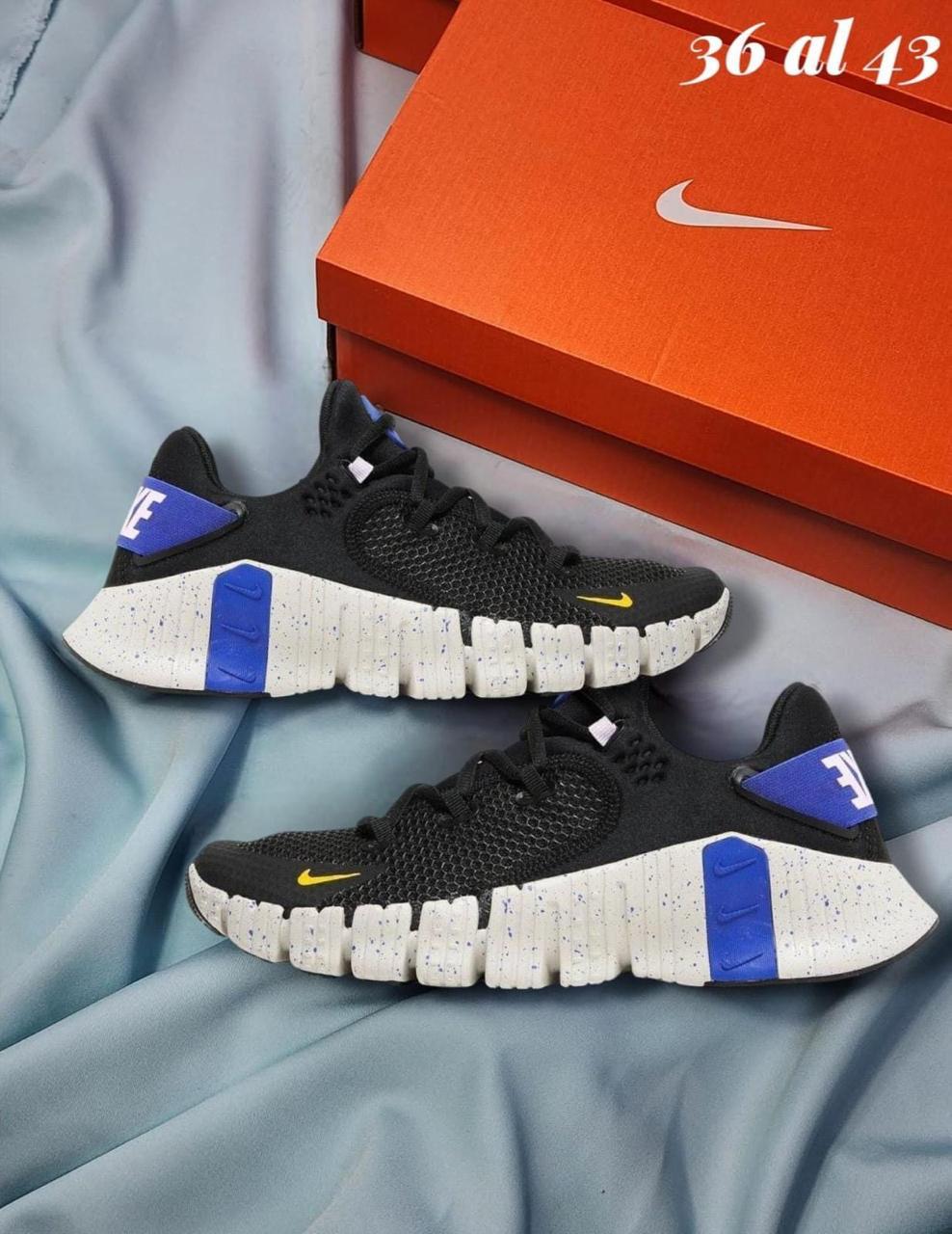 TENIS NIKE METCON NEGRO/AZUL