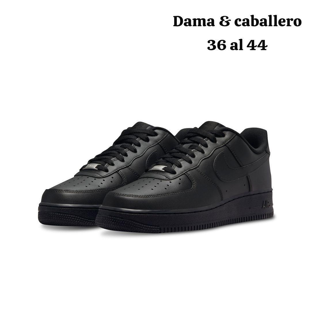 TENIS NIKE AIR FOR ONE NEGROS