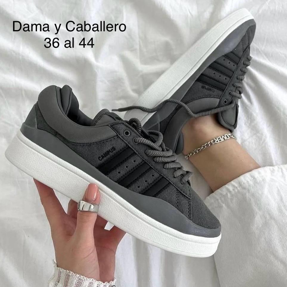 ADIDAS CAMPUS GRIS/BLANCO