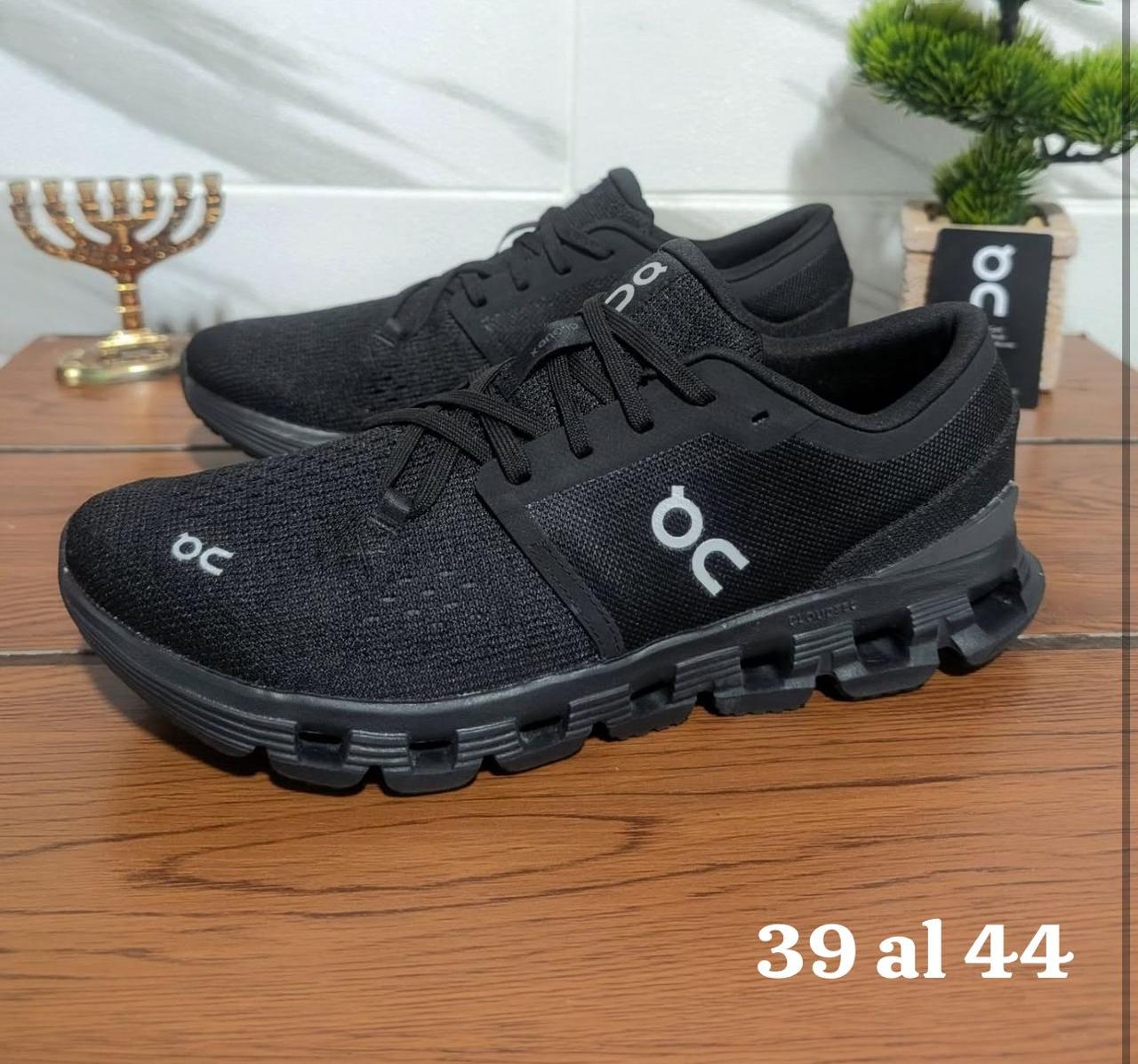 TENIS ON CLOUD 4X NEGROS