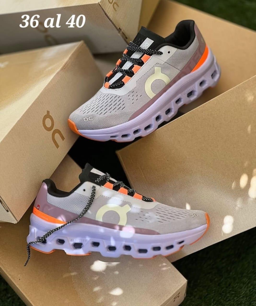 TENIS ON MONSTERSCLOUD MORADO LILA