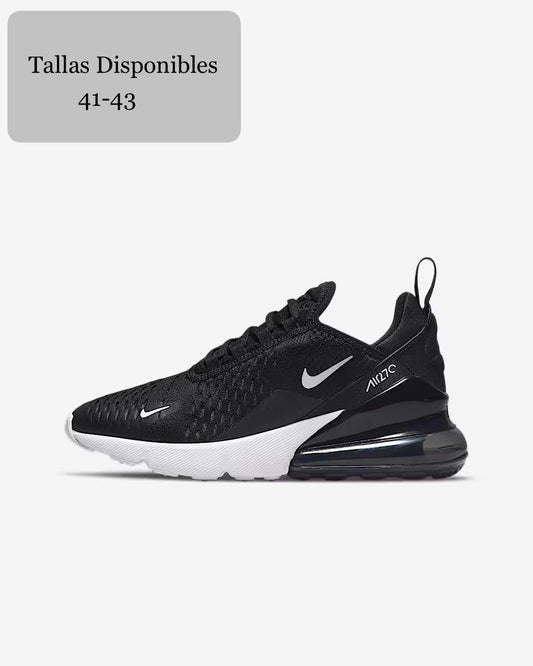 TENIS NIKE AIR MAX 270 NEGRO/BLANCO