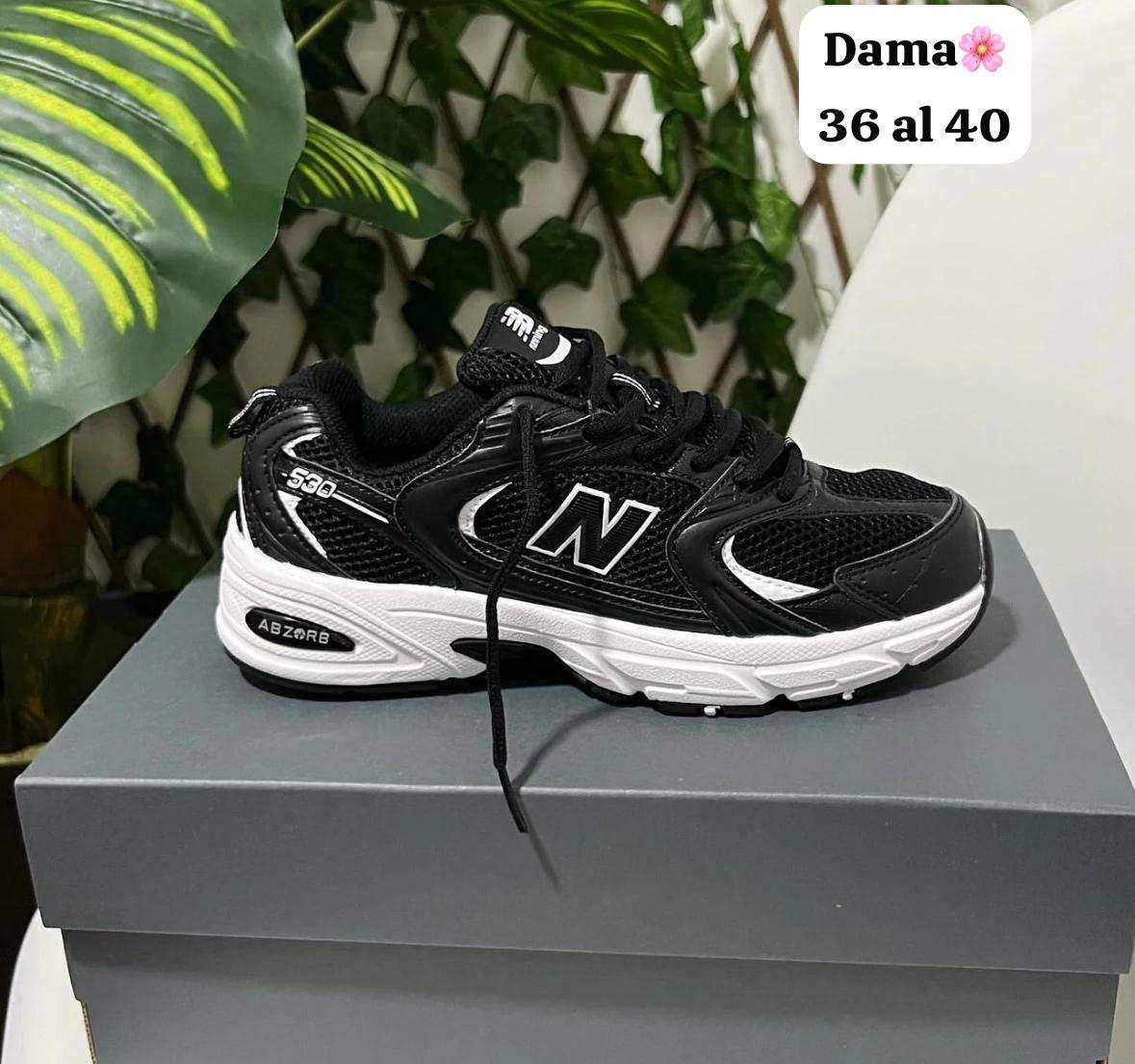TENIS NEW BALANCE 530 NEGRO/BLANCOS