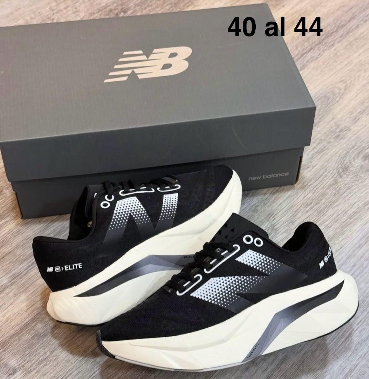 TENIS NEW BALANCE ELITE NEGRO/BLANCOS
