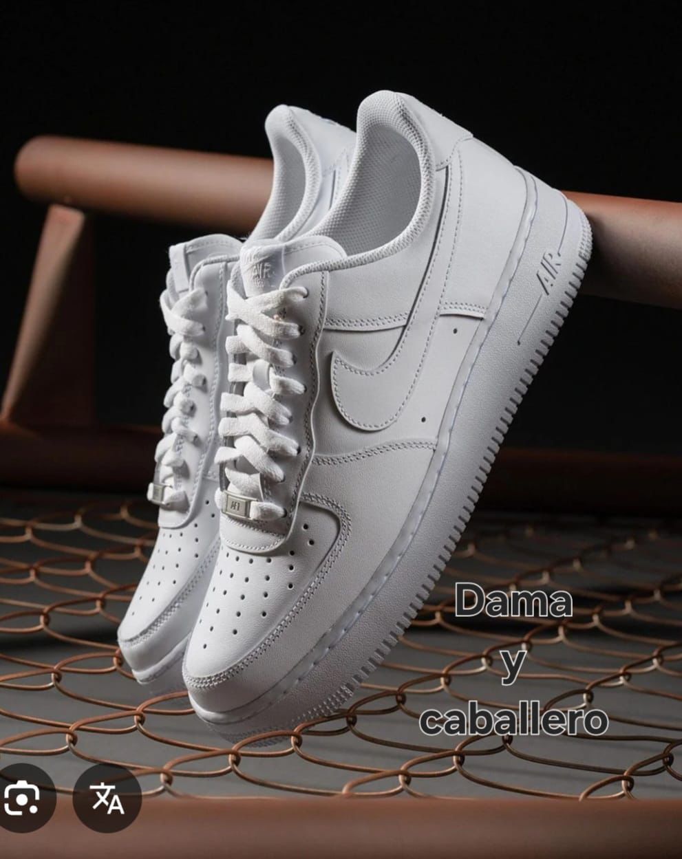 TENIS NIKE AIR FOR ONE BLANCOS