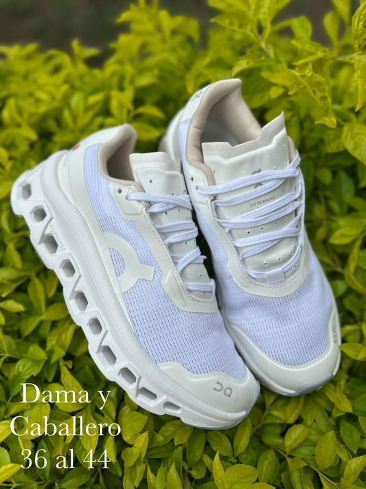 ON MONSTERSCLOUD RUNNING BLANCOS