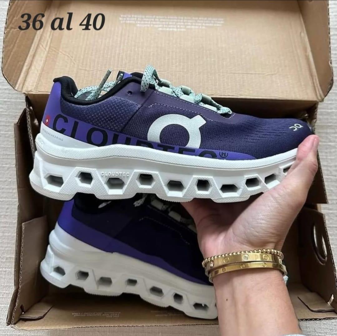 TENIS ON MONSTERSCLOUD MORADO